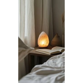 Lampka solna nocna sól himalajska 3-4 kg dla dzieci niemowlaka do spania